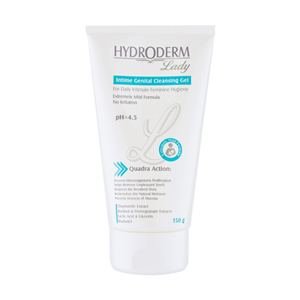 ژل بهداشتی بسیار ملایم بانوان هیدرودرم مدل سنسی کام حجم 150 گرم
