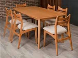 میزوصندلی ناهار خوری 6 نفره کد 9371