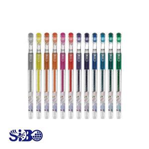 خودکار اکلیلی 12رنگ سیکلاس