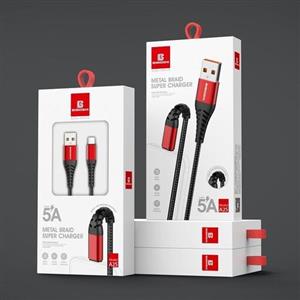 کابل شارژ تایپ سی بیبوشی  و اندروید مدل Biboshi USB To Type-C Charging Cable A25