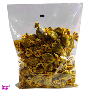 شکلات تافی توفیس مغزدار زرد شونیز وزن 500 گرم