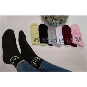 جوراب نیم ساق طرح خرگوش زنانه