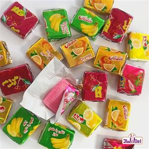 تافی چهارگوش میوه ای 100 گرمی آیدین