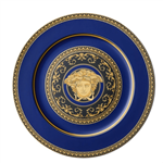 بشقاب دکوری روزنتال آلمان Rosenthal meets Versace Teller Ikarus Medusa blue Platzteller 30 cm