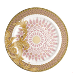 بشقاب دکوری روزنتال ورساچه ایتالیا Rosenthal meets Versace Dekoteller Les reves Byzantins Wandteller 30 cm