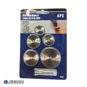 مجموعه 6 عددی تیغ فرز انگشتی مدل DCGJ