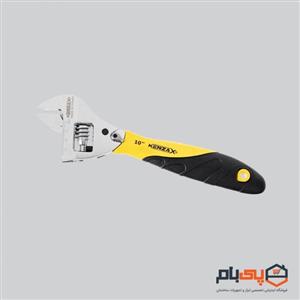 اچار فرانسه کنزاکس مدل KWR 210 سایز 10 اینچ Kenzax Adjustable Wrench Inch 