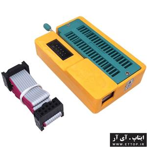 پروگرمر میکروکنترلر AVR (جیبی ، راه اندازی سریع ، دارای بدنه محافظ ، امکان پروگرام خودکار آیسی در تولید انبوه ، شناسایی اتوماتیک آیسی ) + به همراه کابل USB اتصال به رایانه + به همراه کابل IDC + فایل نرم افزار و مستندات