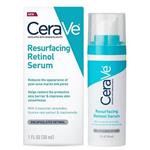 سرم رتینول سراوی حاوی سراماید و نیاسینامید مناسب پوست های مستعد لک CeraVe Resurfacing Retinol Serum with Ceramides & Niacinamide for Blemish-Prone Skin 30ml