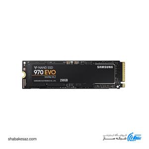 اس اس دی اینترنال سامسونگ مدل 970 EVO ظرفیت 250 گیگابایت Samsung 970 Evo Internal SSD Drive -  250GB