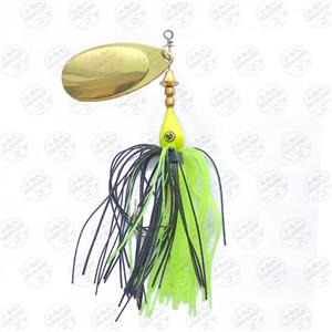 لانسه ماهیگیری ۲۰ گرم ایلبا Ilba ایتالیا مدل  FLUORLEMON/Black Blade Gold Reckless