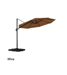 چتر پایه کنار گرد باغ چین مدل هیوا با قمقمه