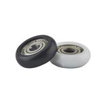 چرخ POM با یک عدد بلبرینگ 625zz سایز 5x21.5x7