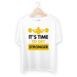 تیشرت مردانه طرح Get Stronger