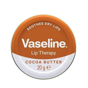 بالم لب کاسه ای عصاره کره کاکائو وازلین Vaseline Cocoa Butter 20 گرم 