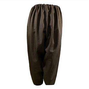 شلوار کردی مجلسی مردانه پارچه سوپر قهوه ای قد 105