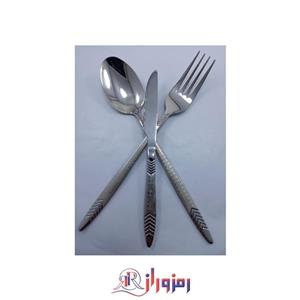 سرویس قاشق و چنگال 24 نفره 120 پارچه یونیک لیزری
