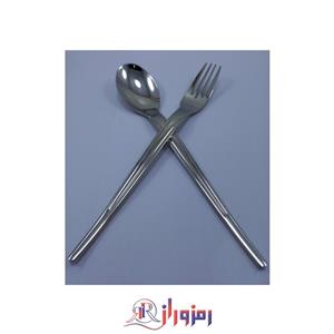 سرویس قاشق و چنگال 24 نفره 120 پارچه یونیک طرح ناپولی براق