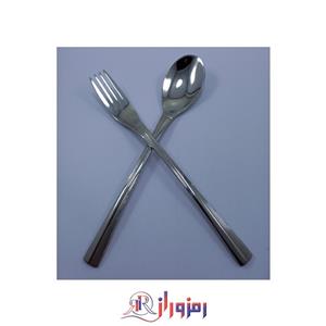 سرویس قاشق و چنگال 24 نفره 120 پارچه یونیک شیار دار