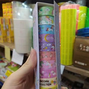 چسب کاغذی طرحدار فقط دونه ای 9تومن با تخفیف