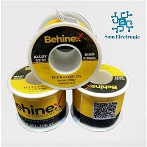 سیم لحیم بهینکس 250گرمی قطر 0/8mm