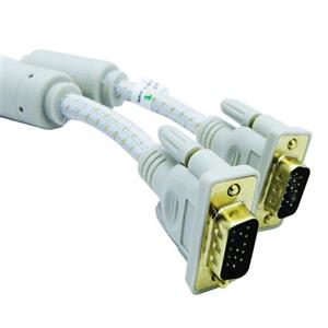کابل VGA با نویزگیر فرانت 15 متری VGA cable with 15 meter front noise suppressor
