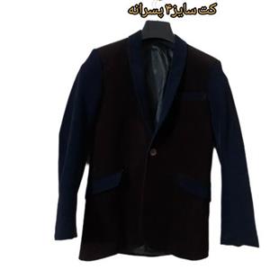 کت پسرانه مخمل سایز4