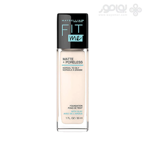 کرم پودر میبلین مدل Fit Me شماره 102 رنگ FAIR PORCELAIN