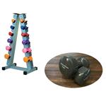 دمبل ایروبیک 9 کیلویی آذیموس 091 Azimuth 091 Dumbbell