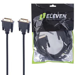 کابل تصویر DVI ایلون ELEVEN مدل DV-15 متراژ 1.5 متر