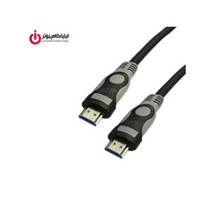 کابل HDMI رزولوشن ۴K نسخه ۱.۴ برند انزو پلاس ۱+۱۹ مدل HD-1005 به طول ۱۵ متر 