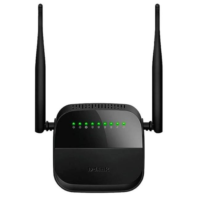 D-Link DSL-124 Wireless N300 ADSL2+ Modem Router