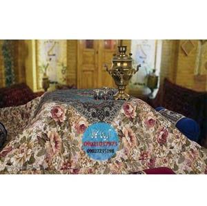 لحاف کرسی آریانا طرح نسیم سایز 300در300 سانتی متر