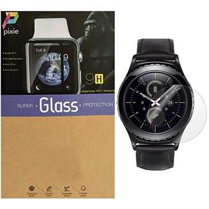 محافظ صفحه نمایش شیشه ای پیکسی  مدل 2.5D  مناسب برای ساعت هوشمند سامسونگ مدل Gear S2 Pixie 2.5D Glass Screen Protector For Smart Watch Samsung Gear S2