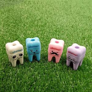 تراش فانتزی طرح دندان تراش دندان مدادتراش لوازم تحریر فانتزی