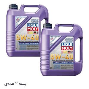 روغن موتور 5w-40 لیکومولی مدل LEICHTLAUF HIGH TECH بسته 2 عددی