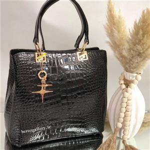 کیف مجلسی زنانه ورنی جادار