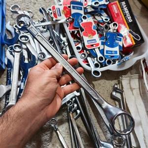 آچار دوسر رینگی 30 و 32 آلیاژ فولاد کروم وانادیوم مات فوق العاده عالی باکیفیت