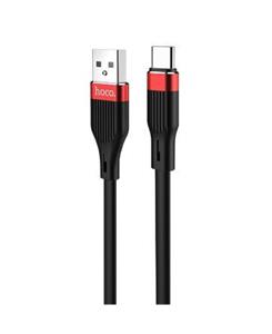 کابل تبدیل  USB به USB-C هوکو مدل U72 Silicone طول 1.2 متر