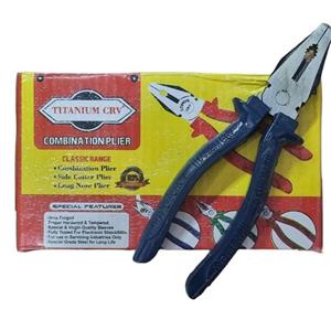 انبر دست سایز 8 اینچ تیتانیوم TITANIUM CRV