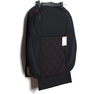 روکش سمند و سورن صندلی جدید جودون مشکی با دوخت قرمز