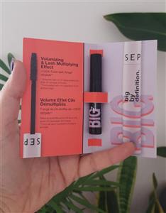 ریمل مینی سایز سفورا مدل mini big by definition حجم دهنده و بلند کننده قوی مژه