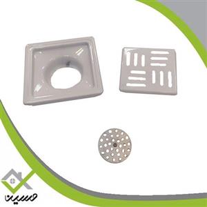 کفشور هفت سی استیل مدل مشبک سفید سایز 10در 10(هزینه ارسال پس کرایه است)