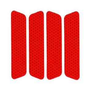 برچسب شبرنگ هشدار باز بودن درب خودرو فلکترا مناسب برای دیگنیتی بسته 4 عددی