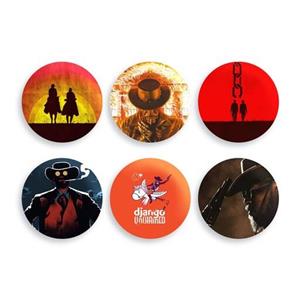پیکسل اسی مدل فیلم جانگو رها شده ( Django Unchained ) کد D-910 مجموعه 6 عددی
