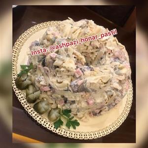 سالاد ماکارونی خانگی 002