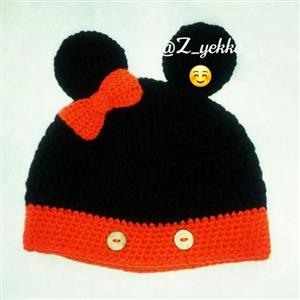 کلاه کودک طرح میکی موس