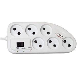 محافظ برق 6 خانه دنیز DENIZ سیم بلند