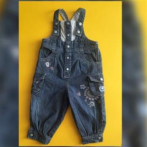 شلوار پیش بندی دخترونه