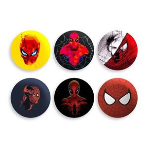 پیکسل اسی مدل مرد عنکبوتی ( اسپایدر من - SpiderMan ) کد S-141 مجموعه 6 عددی